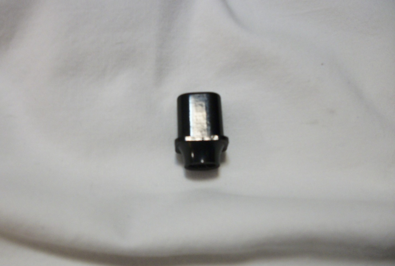 Bakelite Daka Ware Black 50’s 60’s tele top hat knob