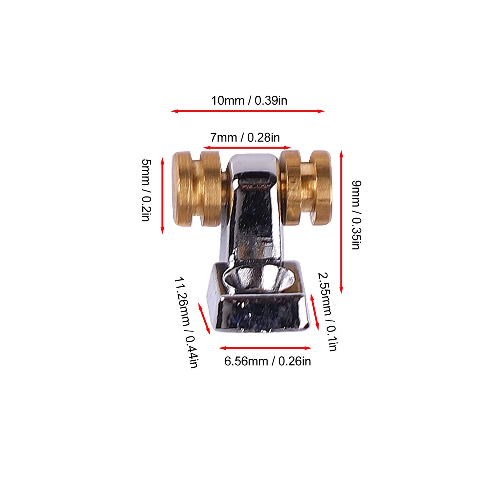 Electric Guitar Roller String Tree Retainer, Brass Zinc Alloy Roller String R…