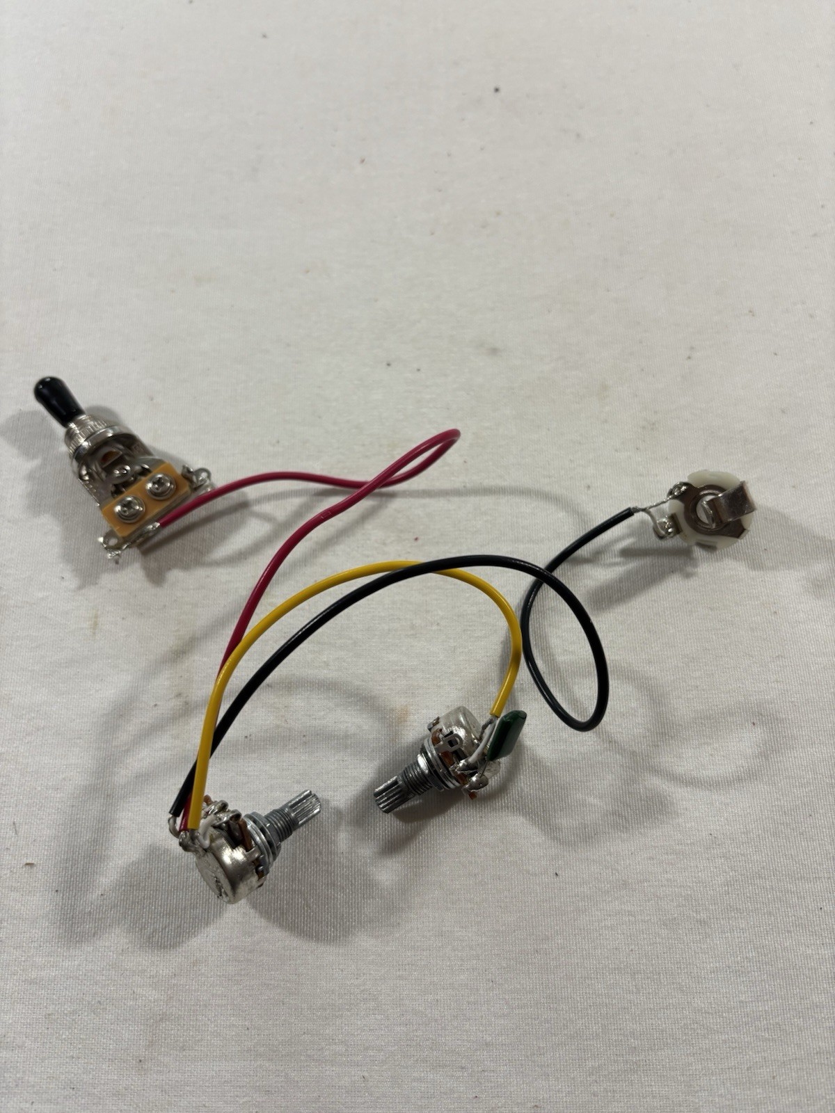 2023 Epiphone SG Tribute Complete Wiring Harness Switch Pots Jack w/ HW