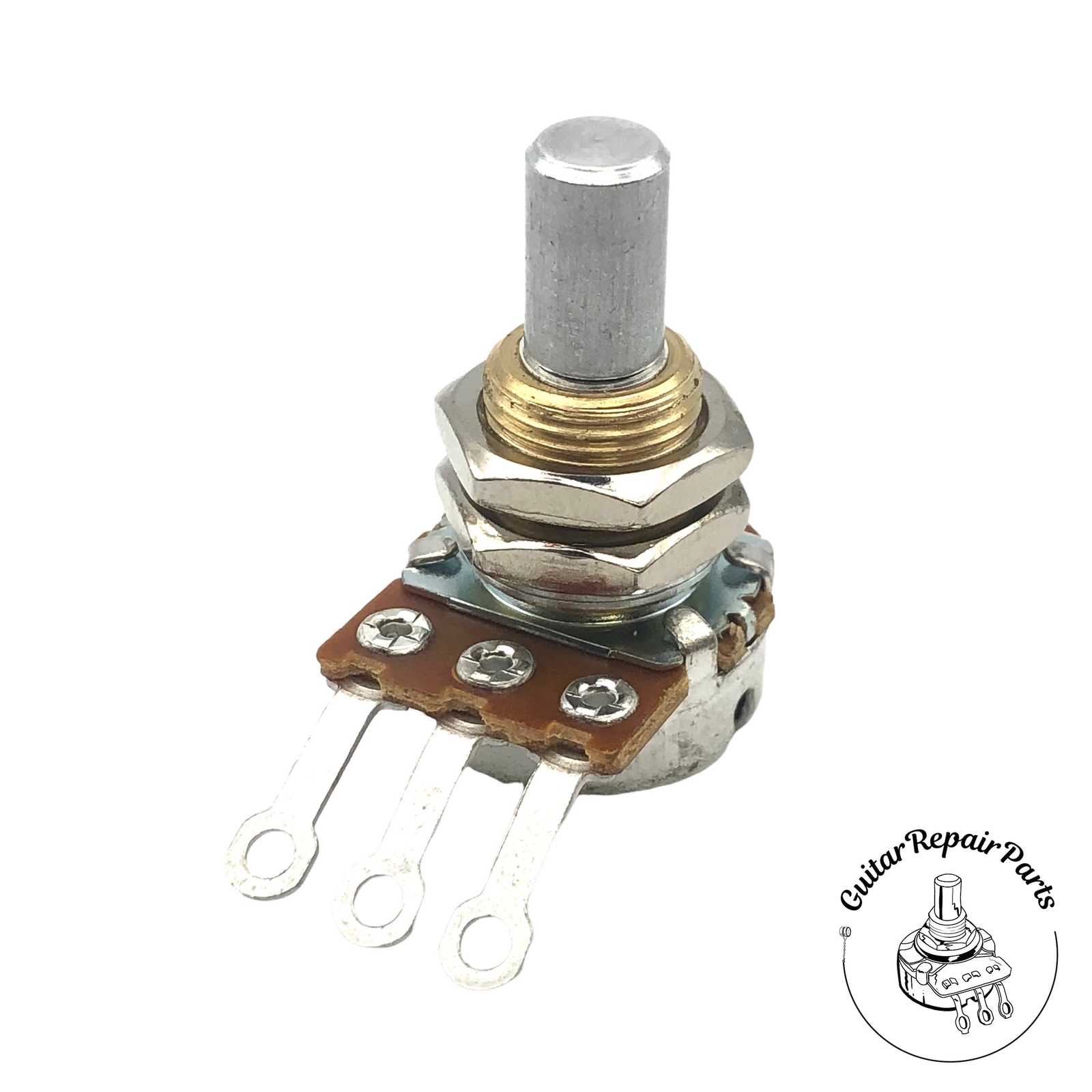 Bourns 250k Mini Potentiometer, Audio Taper, Solid Shaft