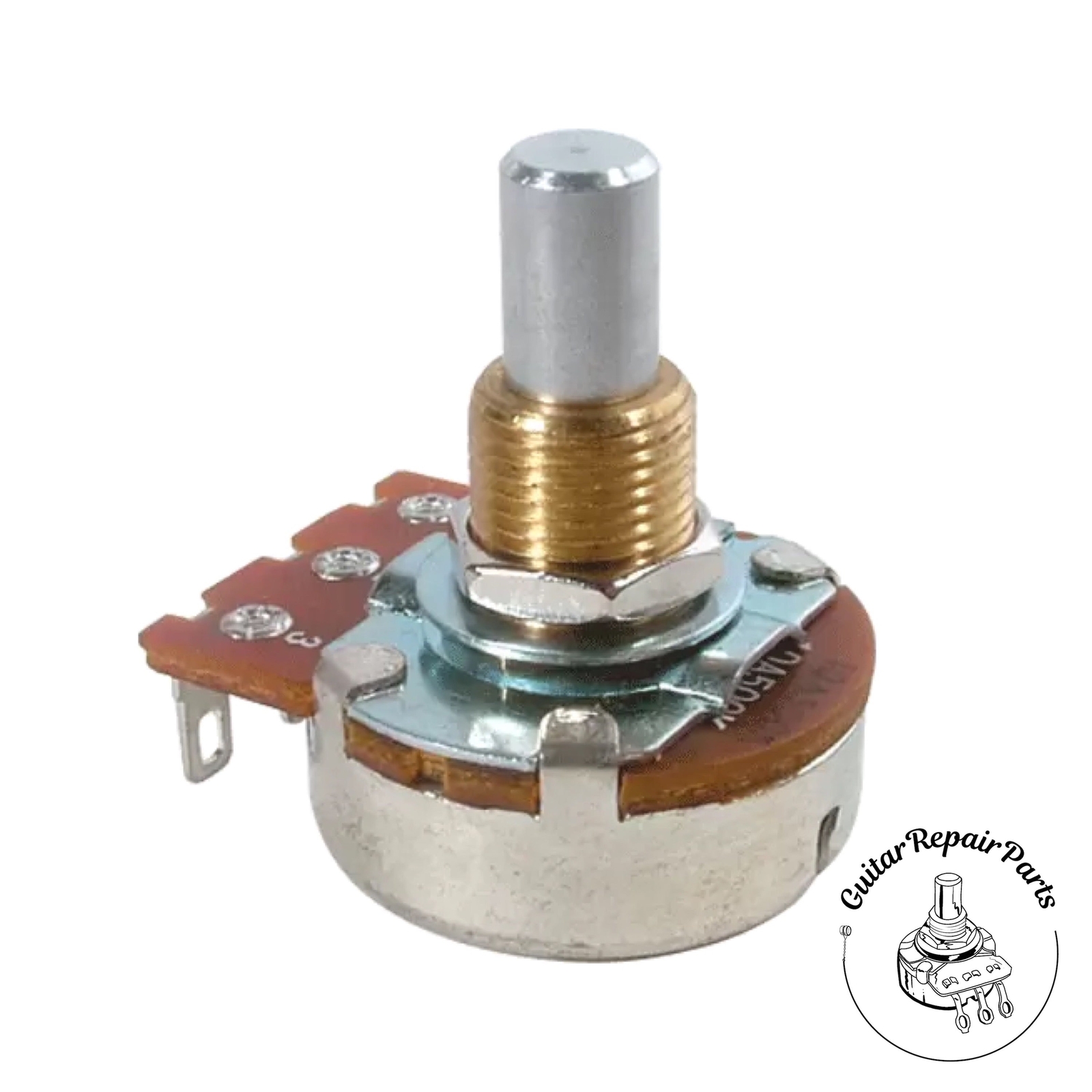 Bourns 500k Low-Friction Potentiometer, Linear Taper, Solid Shaft