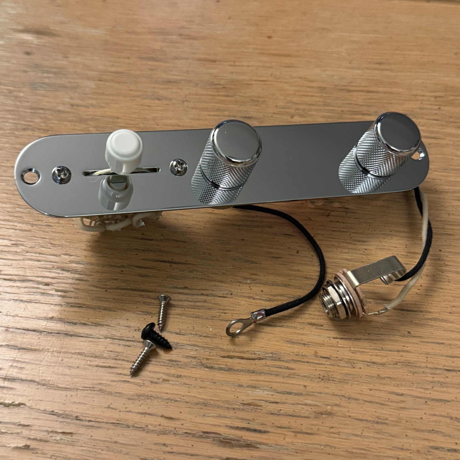 Fender American Standard Telecaster Upgraded LOADED Control Plate USA Tele .047
