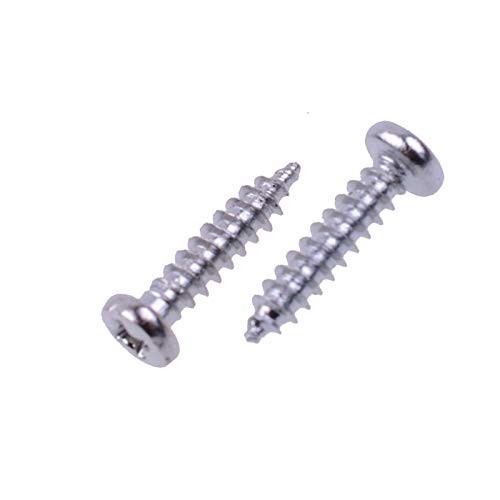 SAPHUE 50pcs Bass Electric Guitar Tuning Pegs Screws,Bass Guitar Machine Head…