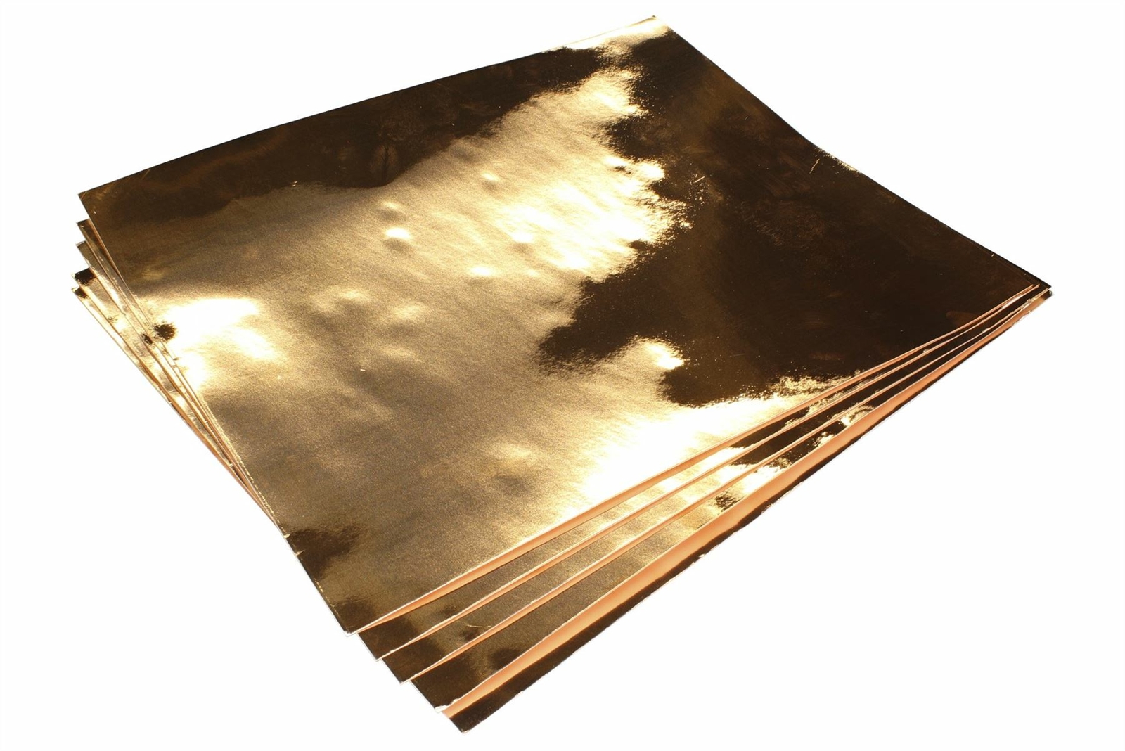 Copper Foil Sheet w/ Conductive Adhesive for Guitar 12″ x 10″ – Qty 5