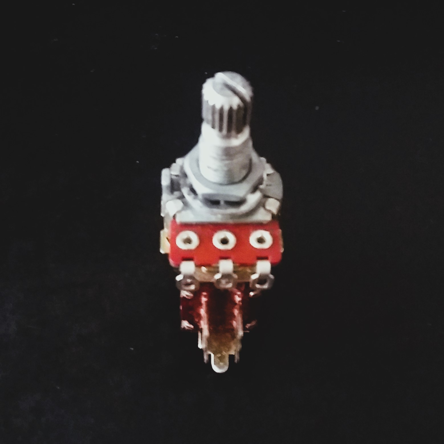 Vintage NOS 250k push pull potentiometer