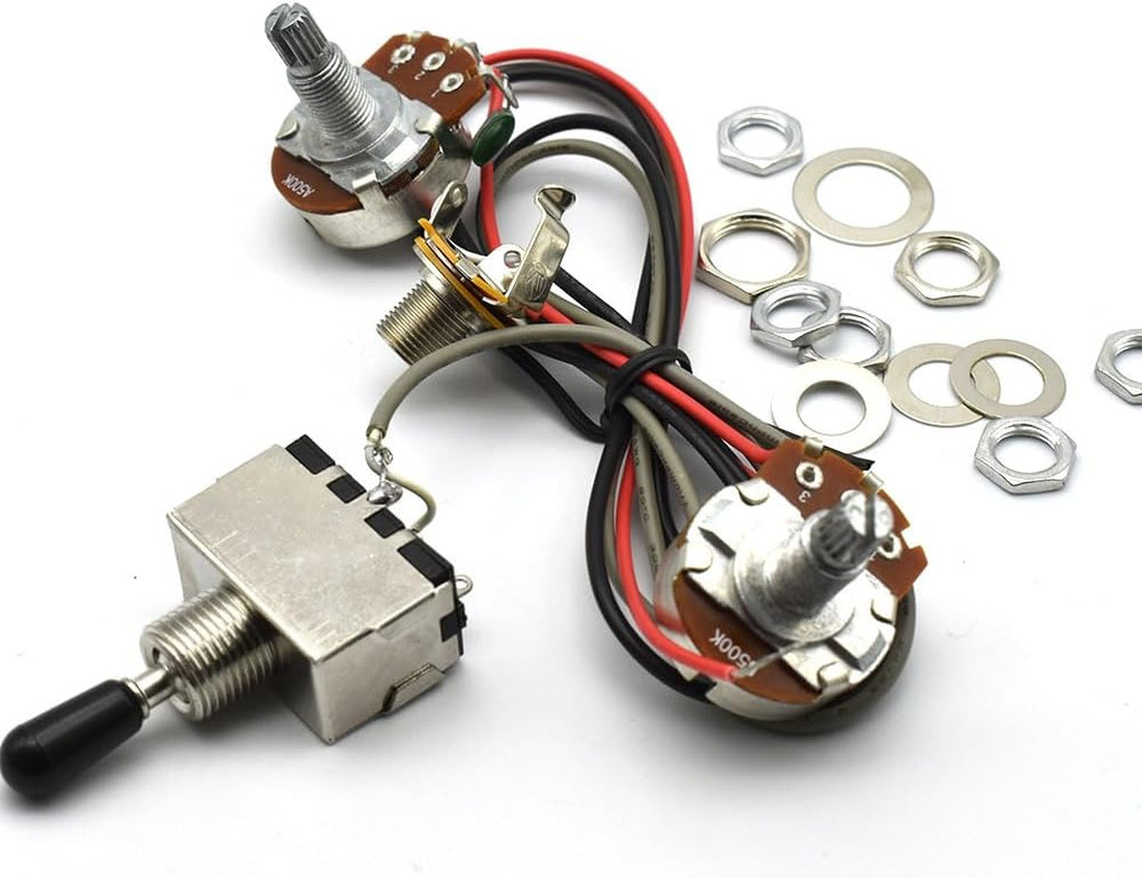 Electric Guitar Wiring Harness Guitar Pickup Prewired Harness Humbucker Wiring H