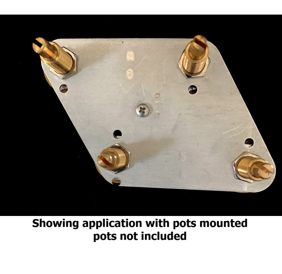 Gibson Les Paul OEM Shielding & Grounding Control Plate w/ terminal