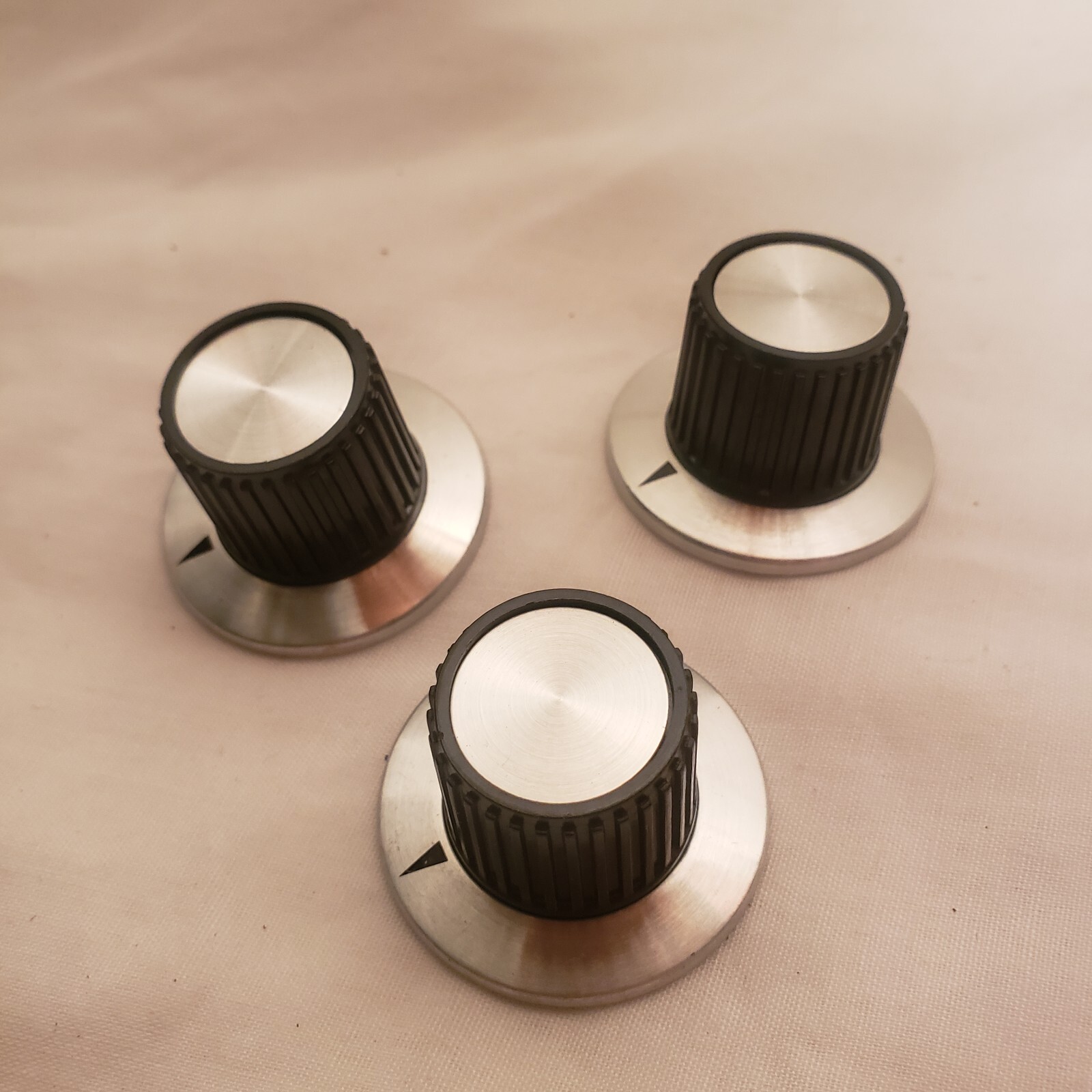 Witch Hat Knob Japan Vintage Chrome Audio
