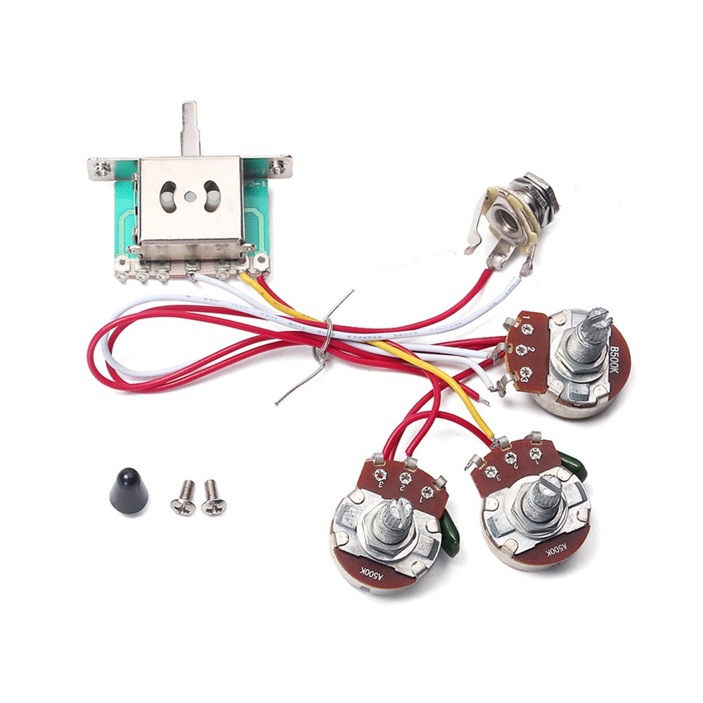 Guitar Wiring Harness 5 Way Toggle Switch Sets for ST Strat stratocaster