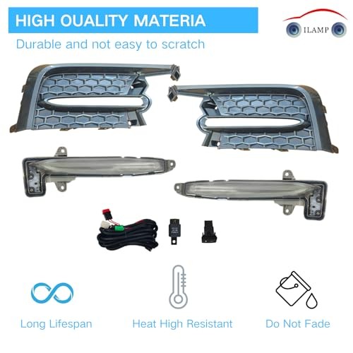 Fog Light Assembly Compatible with Corolla Fit for Corolla Se/Xse 2020-2022