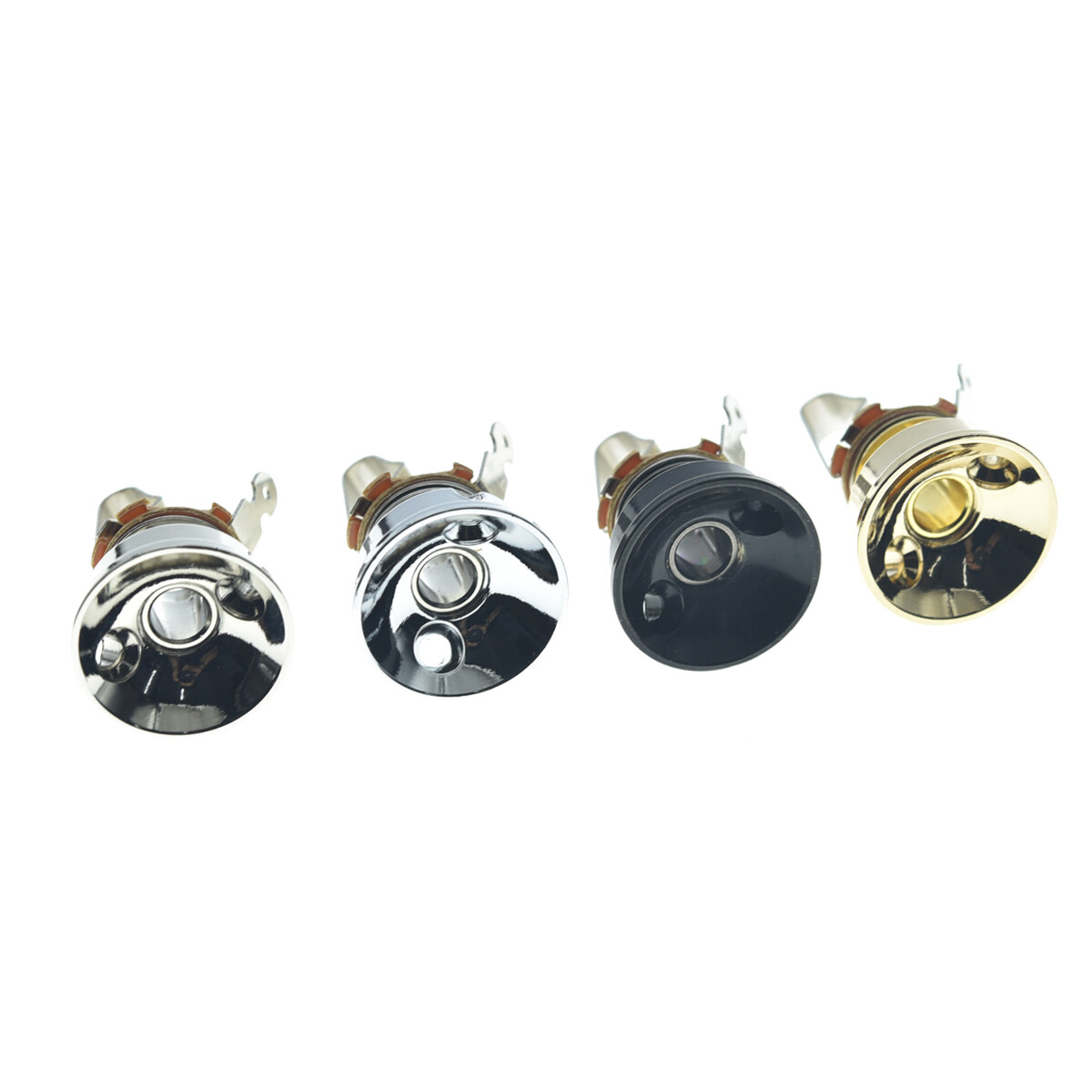 Metric&American 3/8″-32 Thread Electrosocket Jackplate w/ Mono Jack fits Fender