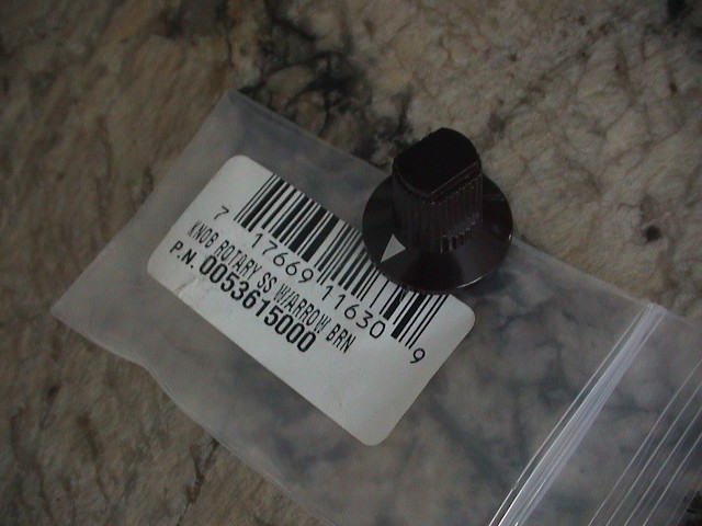 FENDER ROTARY SS KNOB W/ARROW BROWN – PN 005-3615-000