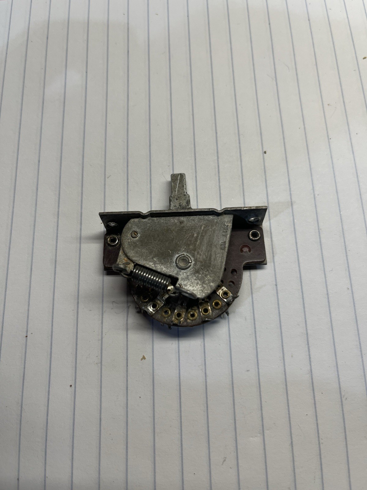 Vintage Centralab 3 Way Selector Switch Fender Electric Guitar 1960’s early 1970