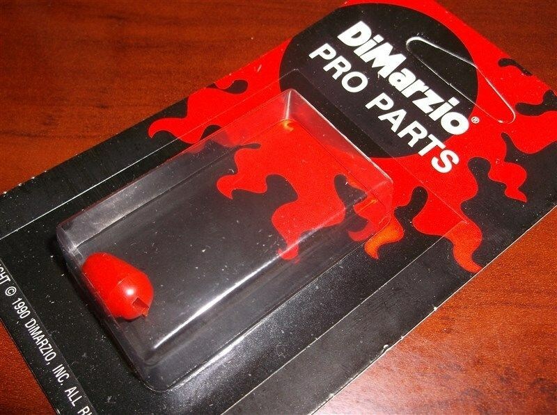NEW – USA MADE DiMarzio Switch Knob For Fender Strat – RED, DM2108RD