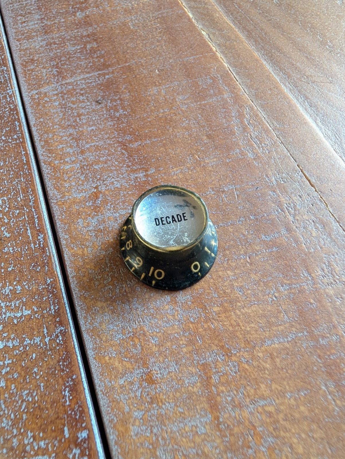 Gibson DECADE Reflector Control Knob Les Paul Recording Personal Vintage 1970s