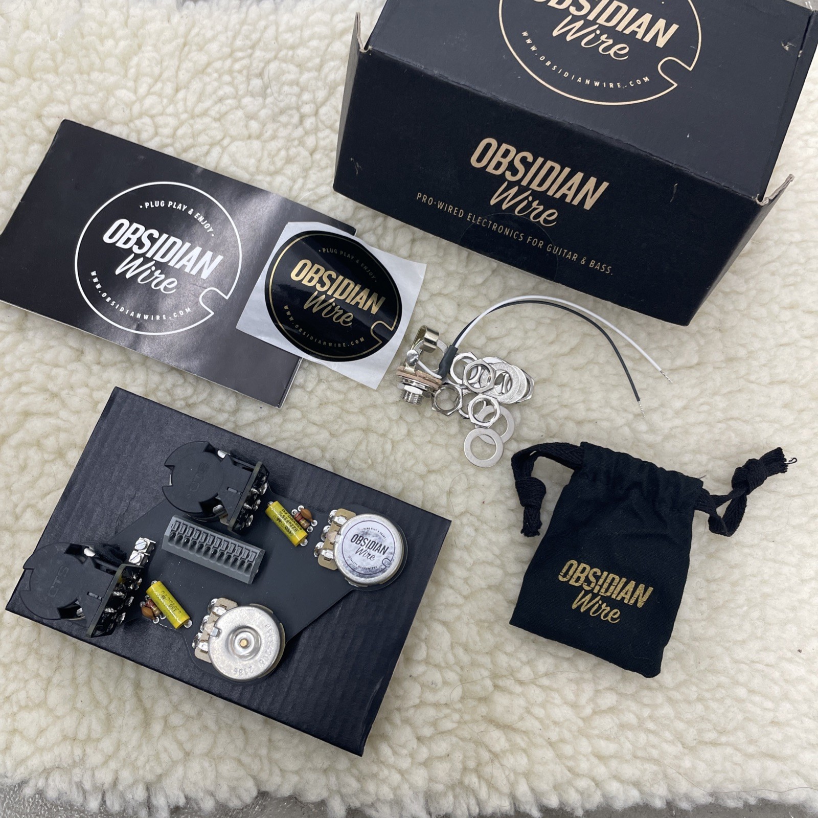 Obsidian Wire LP Custom SC 60S