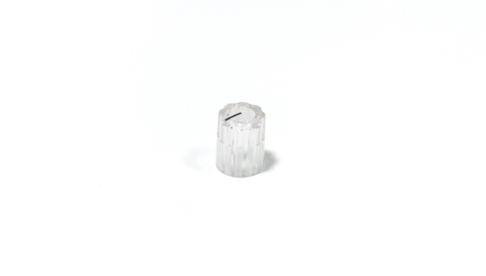 10pcs Clear Transparent Davies 1900H Style Guitar Amp Pedal Effect 1/4″ Knobs