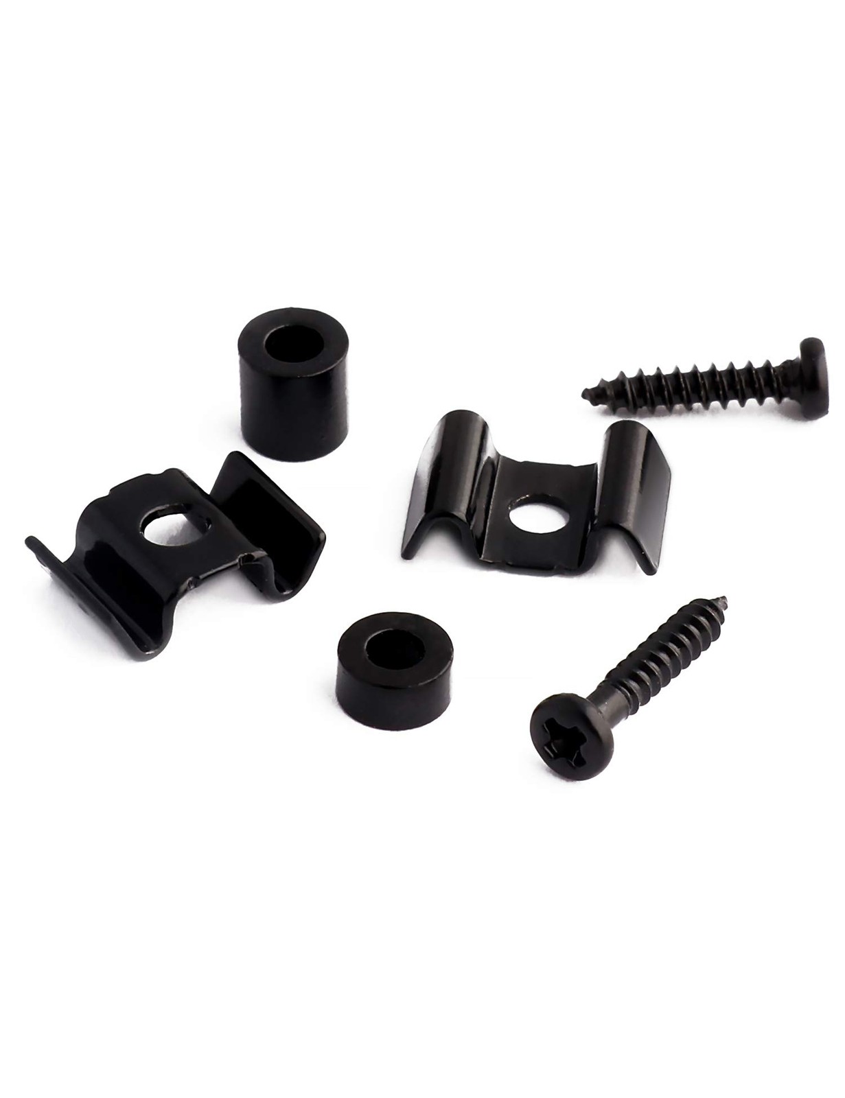 2 Pack Guitar String Tree Retainer Guides Black Strat Tele Guitar Parts
