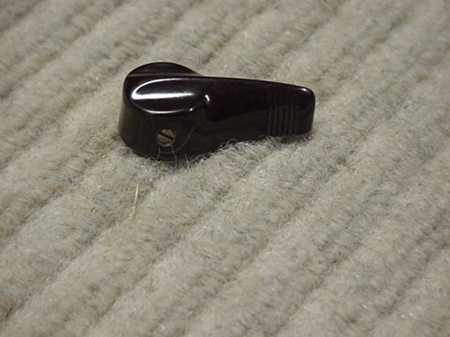 Selector switch knob lever 60s Dakaware Kay Harmony silvertone BROWN MInty
