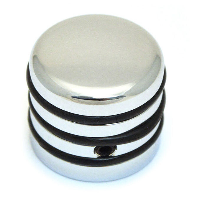 Hipshot O-Ring Guitar & Bass Control Knob for 6mm Split or Solid Shaft – CHROME