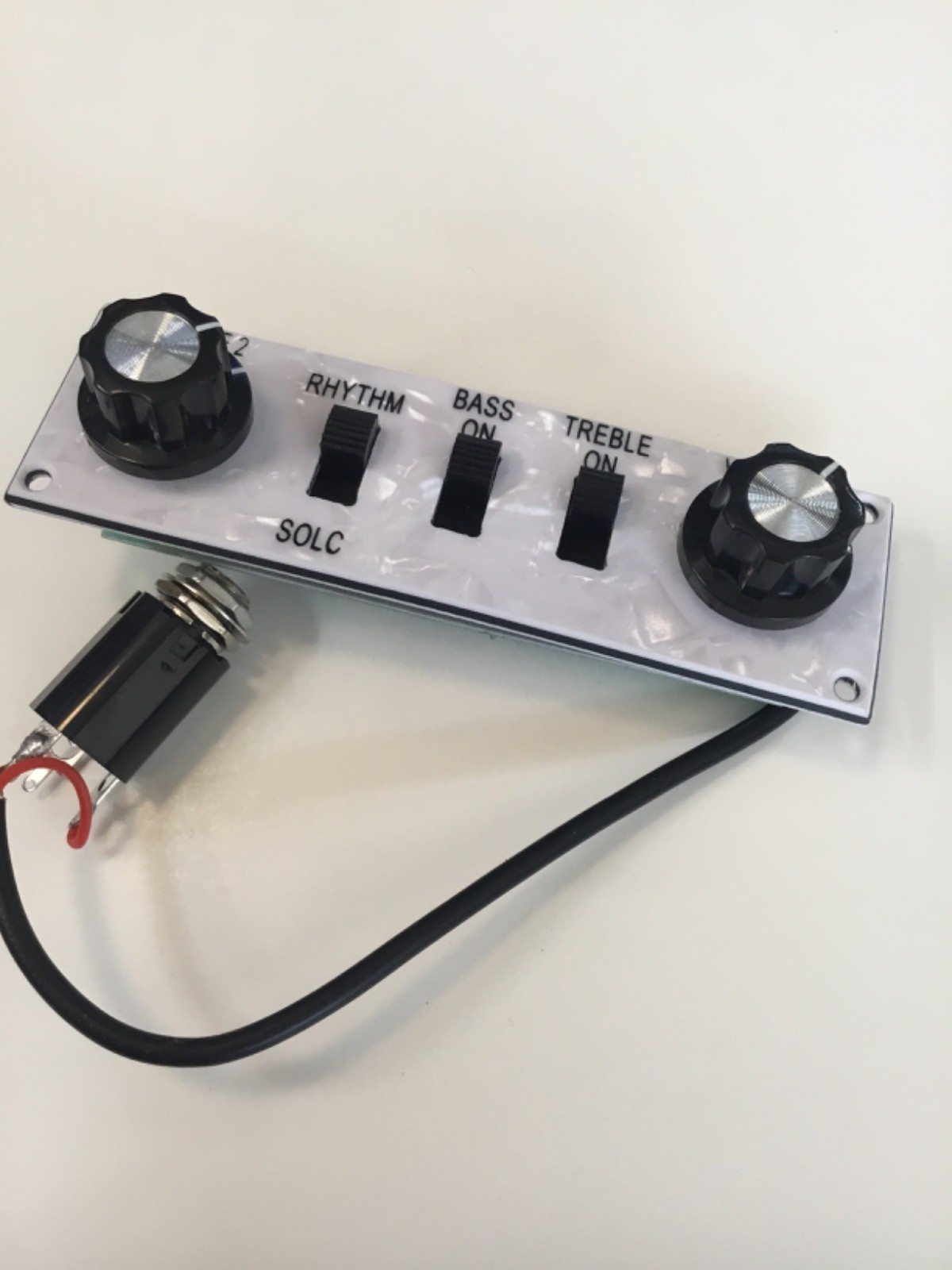 New Hofner Style Beatle Violin Bass Guitar Control Panel With Mounting Screws