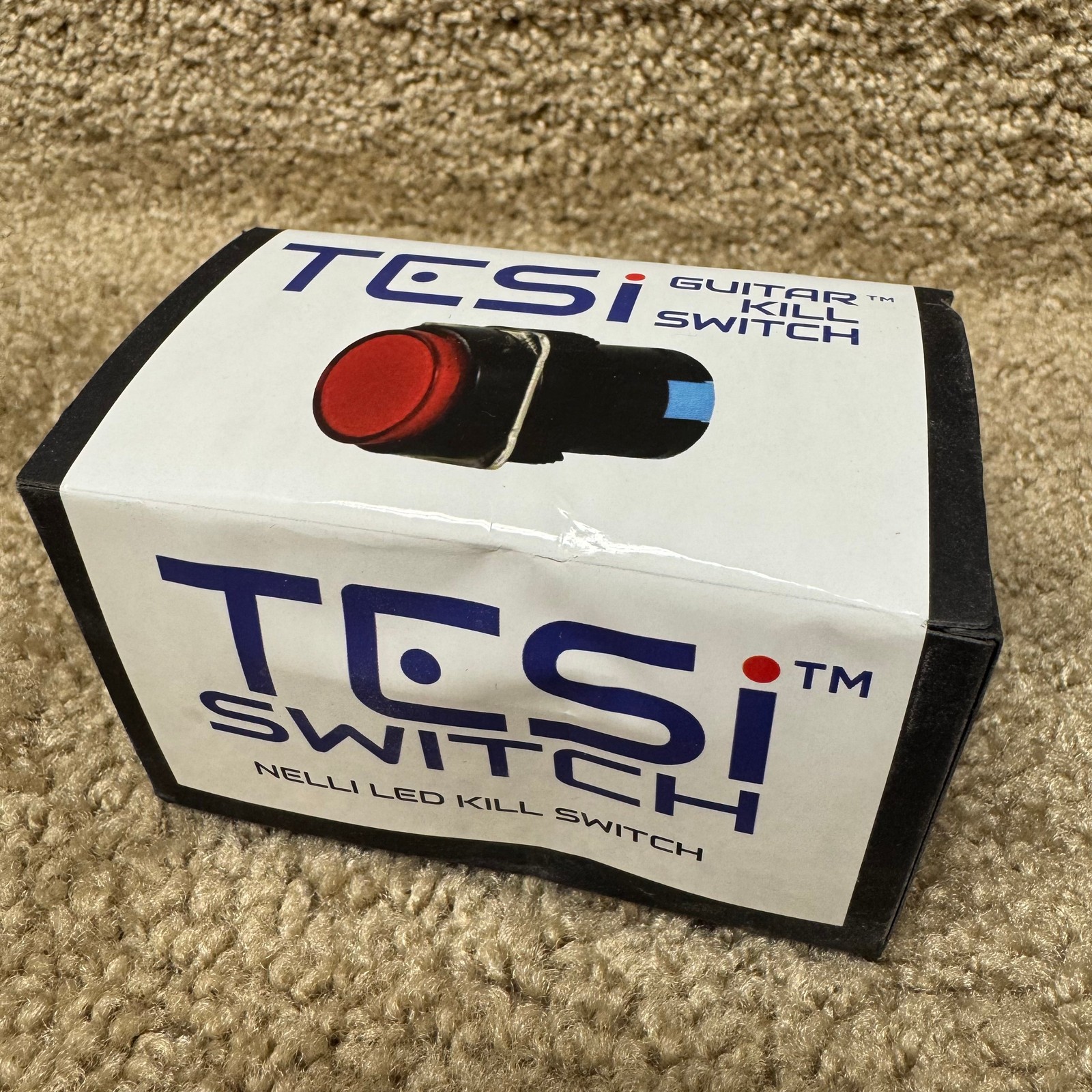 Tesi Nelli LED Kill Switch STD 16mm Red