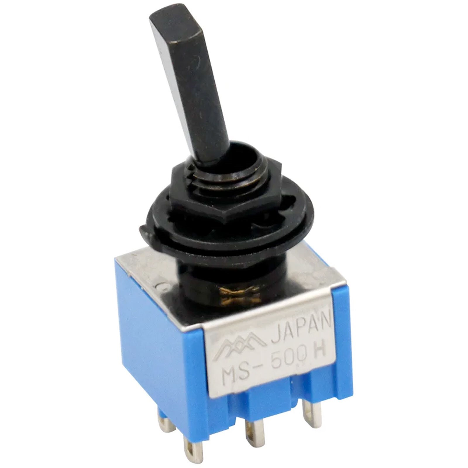 NEW Black ON-OFF-ON 3-way DPDT Mini Toggle Switch for Guitar/Bass – Japan Made