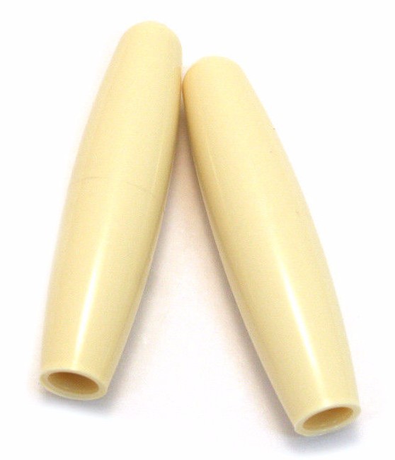099-4933-000 (2) Genuine Fender Aged White Guitar Tremolo Tips USA Stratocaster