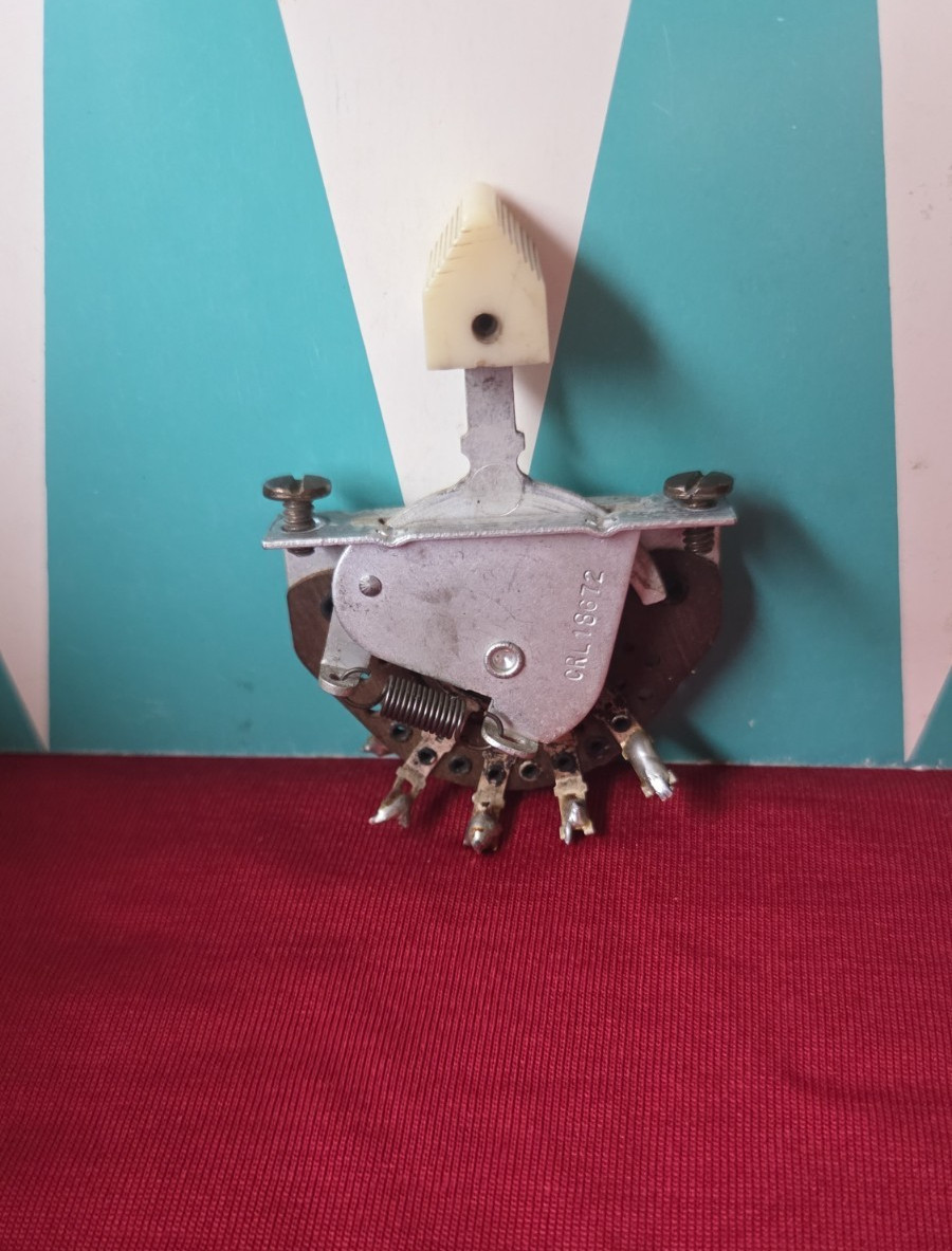Vtg 1950s CRL 18672 1452 Guitar Switch 3-Way Fender Stratocaster Telecaster