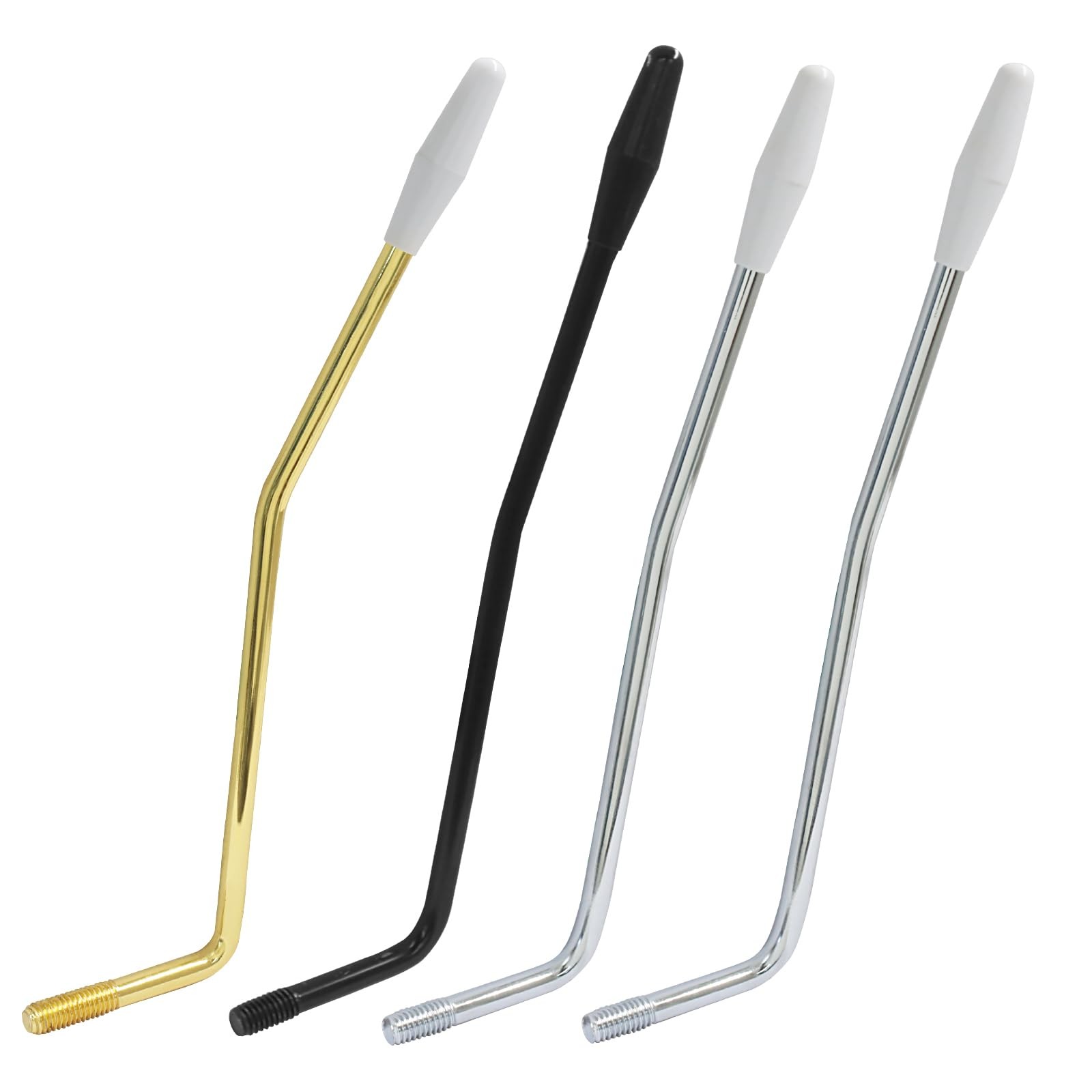 4 Pack Tremolo Arm Whammy Bar 6 mm, 3 Colors Electric Guitar Whammy Bar Metal Th