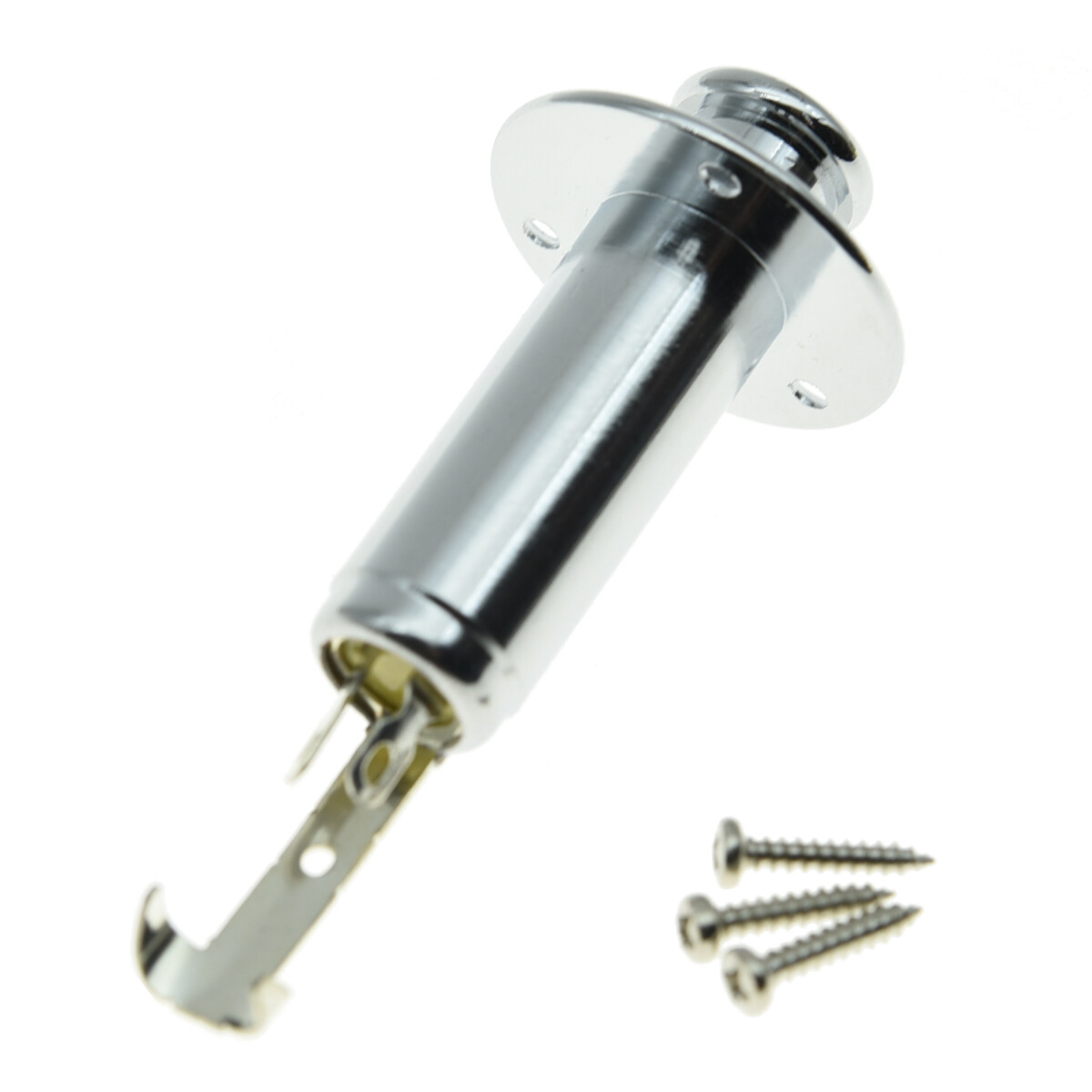 Acoustic Electric Bass 1/4″ Mono Endpin Output Jack Cylinder Jack Socket CR