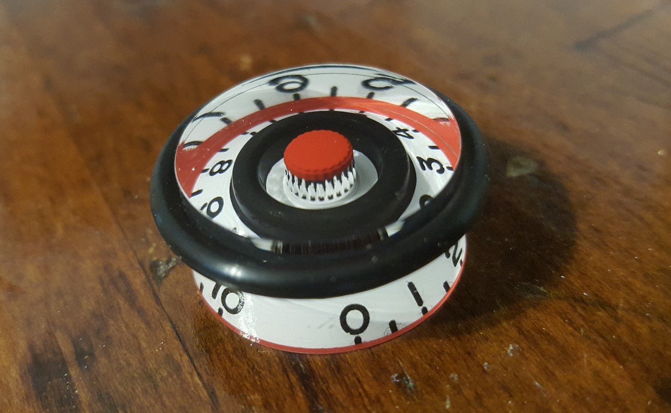 4 CTS 24 Spline Speed Grip Push/Pull Speed Knobs.. Red/White/Black… JAT