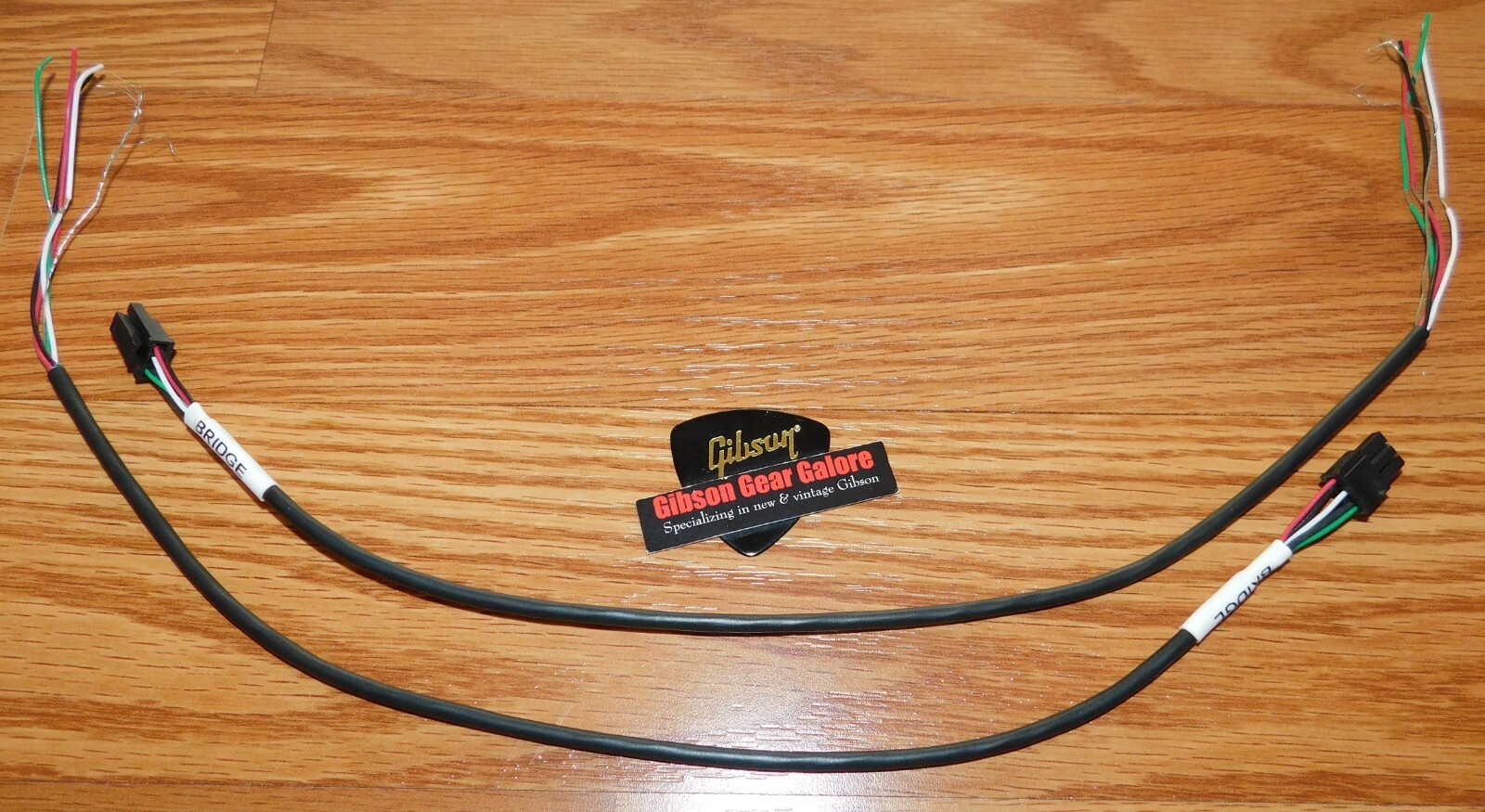 Gibson Les Paul Pickup Lead Set Quick Connect Guitar Parts HP SG 5 Wire 3 Pin