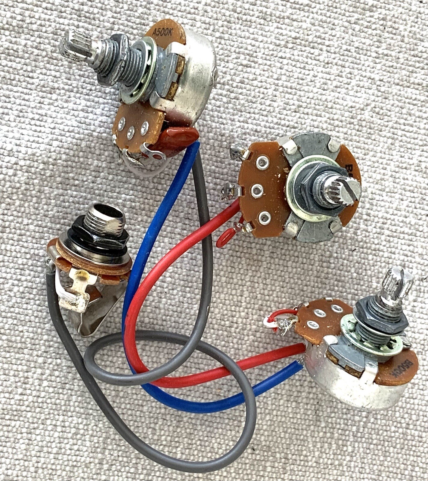 2017 Epiphone by Gibson Thunderbird IV Bass Guitar Original Wiring Harness