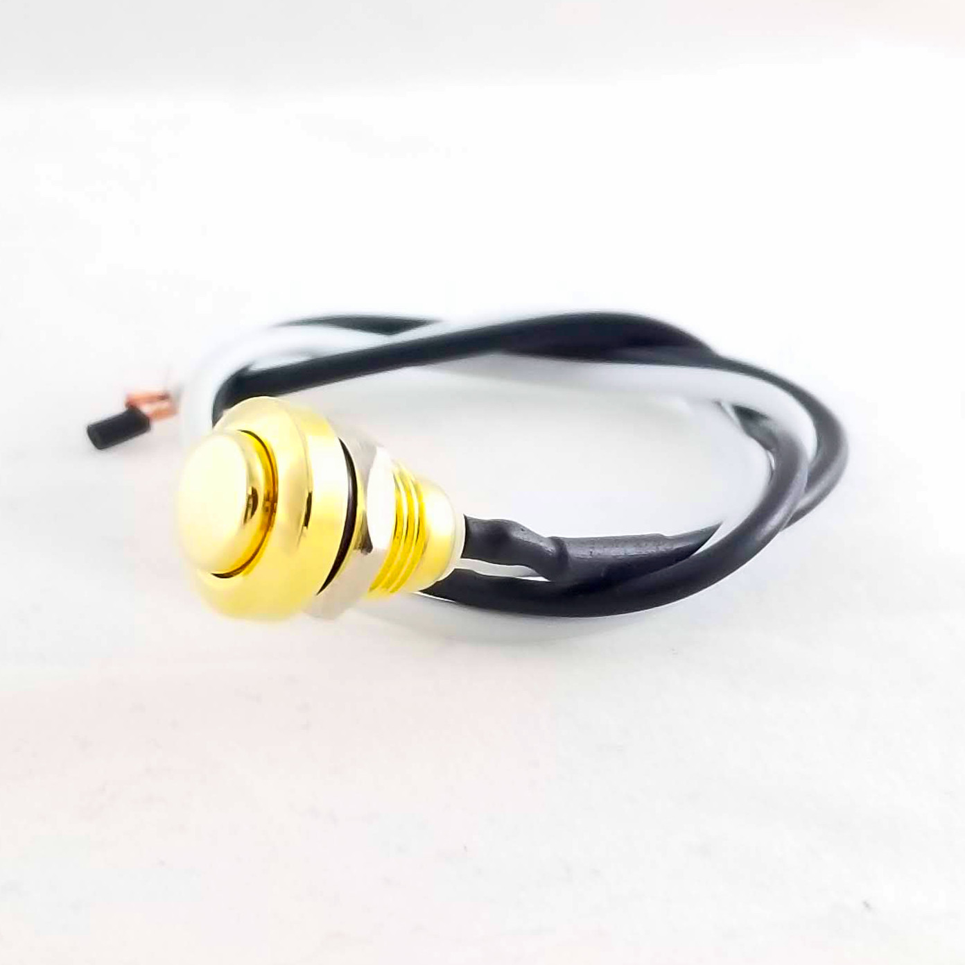 Tesi Switch MICRO Metal Gold 8mm Momentary Guitar Kill Switch