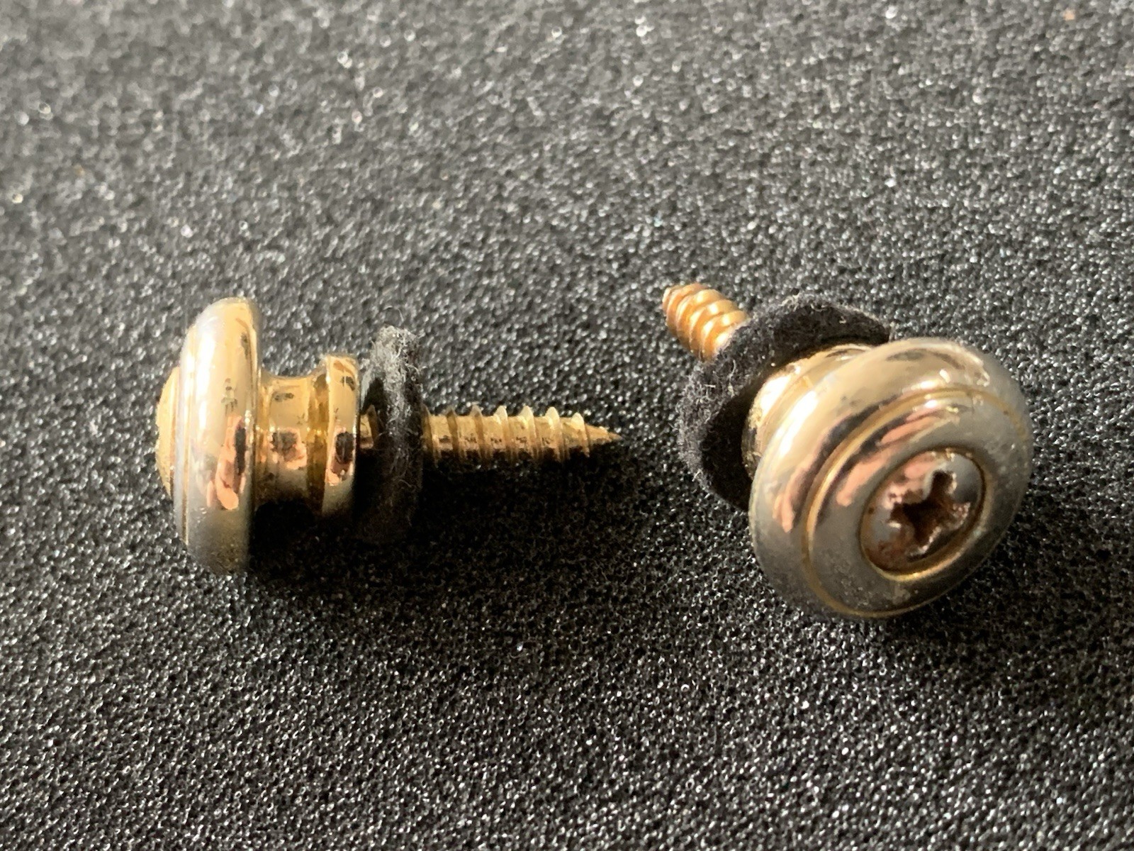Ibanez Guitar GOLD Strap Button Set Vintage 1980s-90s MIJ
