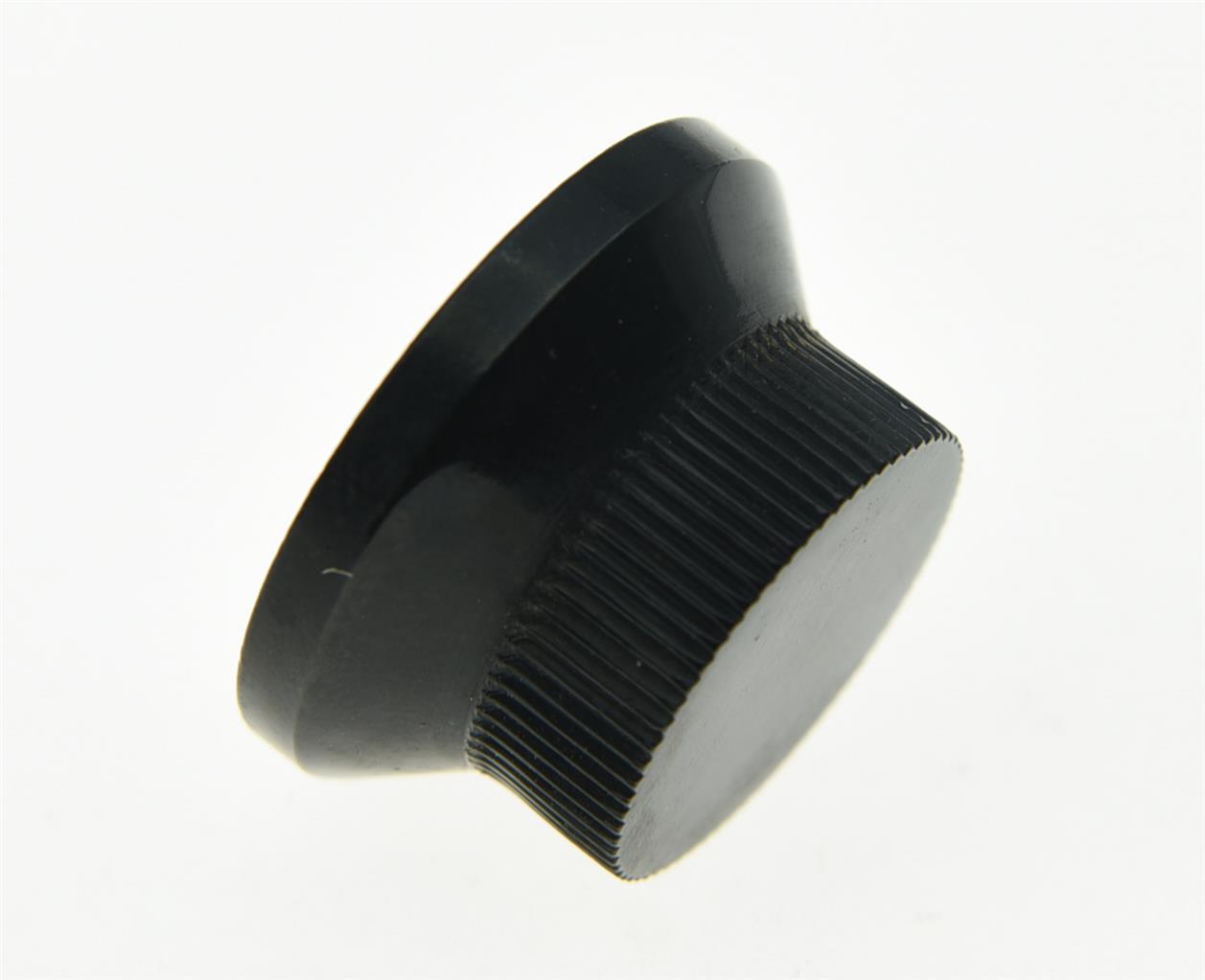 3pcs Black Metal ST Knobs Top Hat Bell Guitar Bass Knob for 5.8mm Pots
