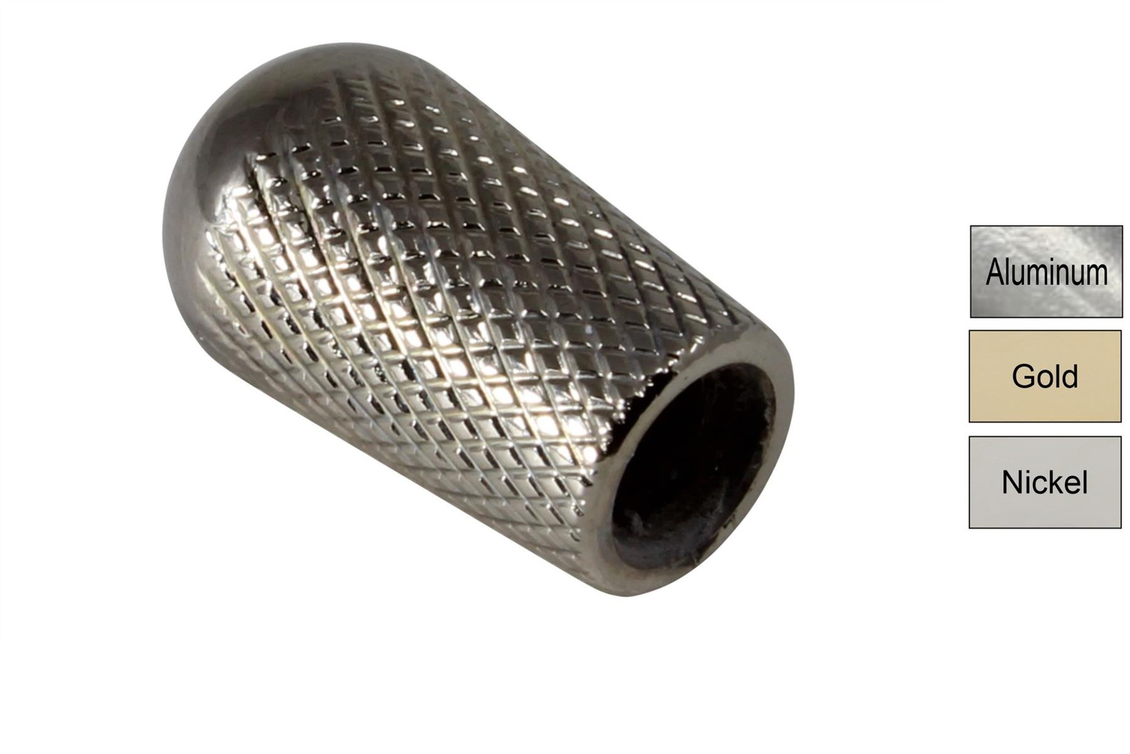 Knurled Switch Knob Tip for Gibson® Les Paul switches US size