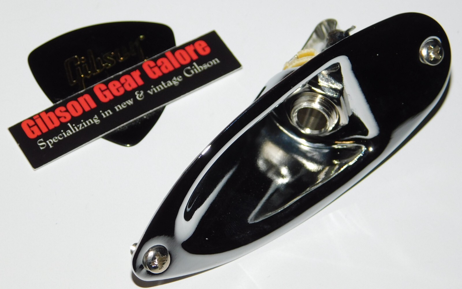 EVH Striped Series Jack Assembly Chrome Guitar Parts Van Halen Project Strat