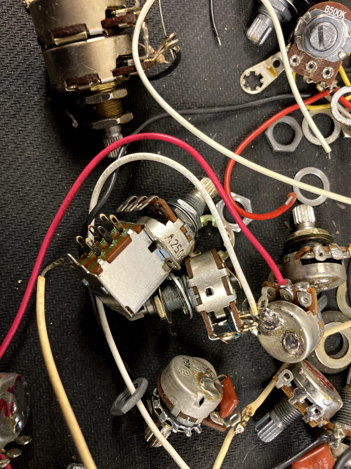 3 – Push-Pull switchs+ 15 rotary switches 18 USED switches